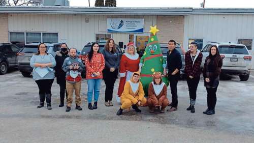 SUPPLIED
Dec. 1, 2021 - Members of Portage Community Revitalization Corporation and local businesses in the neighbourhood have got together to send and exchange holiday greetings to spread some Christmas cheer over two weeks in December. On Dec. 17, a Portage business that sent a greeting will be drawn randomly to donate $400 to a charity of their choice, courtesy of Meseyton Construction. (SUPPLIED PHOTO)