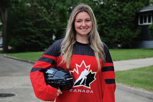 Photo by Katlyn Streilein
Hockey Canada recognized Janelle Forcand as the nation’s top female community coach of the year.
