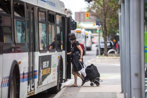 Mikaela MacKenzie / Winnipeg Free Press
                                Coun. Janice Lukes (Waverley West) is pushing to ramp up bus service in Prairie Pointe.