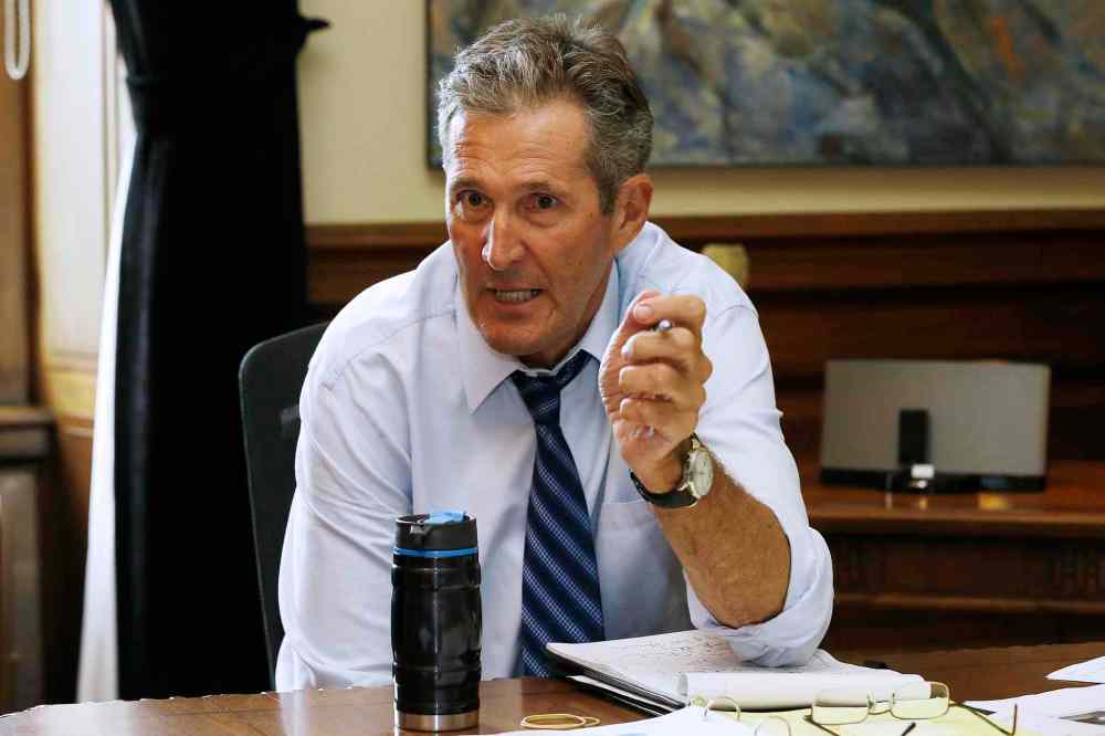 JOHN WOODS / WINNIPEG FREE PRESS
Premier Brian Pallister suggested the story about his out-of-country communications didn't immediately come to light because of the decisions of provincial bureaucrats who handle freedom of information requests.
