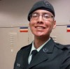 Cpl. Nolan Caribou, an infantryman with the Royal Winnipeg Rifles Regiment, was found dead at CFB Shilo Saturday night while participating in an army reserve training exercise. (Submitted)