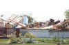 Melissa Verge/The Brandon Sun
A house just off Bluff Creek Road near Margaret Bruce Beach was destroyed in the tornado that hit Alonsa on Aug. 3.