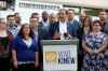 JOHN WOODS / WINNIPEG FREE PRESS
JOHN WOODS / WINNIPEG FREE PRESS

Wab Kinew, Manitoba NDP leader, meets with his candidates and the media for a pre-election press conference outside the Misericordia Health Centre in Winnipeg Sunday, June 23, 2019.



Reporter: Tessa