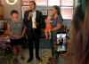 PHIL HOSSACK/Winnipeg Free Press
PHIL HOSSACK / WINNIPEG FREE PRESS -  Wab Kinew at Dante Day Nursery THuesday morning. Larry Kusch story. - August 20, 2019.