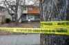 A 14-year-old girl was slain and an 18-year-old girl injured during a party at this house on Kinver Avenue. (John Woods / Winnipeg Free Press)