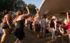 Melissa Tait / Winnipeg Free Press
Aaron Webb dances with his friends Aleesha Gillette (left) and Joanna Colledge.