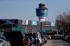 The air traffic control tower at LaGuardia Airport is seen, Friday, Jan. 25, 2019, in New York. The Federal Aviation Administration reported delays in air travel Friday because of a 