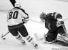 JOE BRYKSA / WINNIPEG FREE PRESSNik Antropov (left) misfired on his penalty shot.