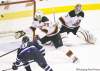 TREVOR HAGAN / WINNIPEG FREE PRESSAlexander Burmistrov puts a short-handed goal into an empty Devils net.