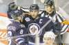 WINNIPEG FREE PRESS
John Woods / WINNIPEG FREE PRESS Winnipeg Jets captain Andrew Ladd celebrates his goal in the first period.