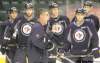 wayne glowacki / winnipeg free press
Jets head coach Claude Noel says Saturday's 7-1 defeat is history, but that didn't stop him from doing a bit of barking during Monday's practice.