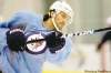 KEN GIGLIOTTI /  WINNIPEG FREE PRESS
Ron Hainsey works out the kinks Wednesday, but practices are nowhere near as intense as Tuesday night's battle with Minnesota, his first game back from an injured foot.