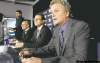 John Woods / the canadian press
Garth Buchko (right), the new president and CEO of the Blue Bombers, plans to use the new stadium-complex for a variety of events. Vice-chairman Brock Bulbuck (second right) looks on Thursday.