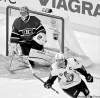 dave sidaway / postmedia news
Sens captain Daniel Alfredsson scores the shootout winner on Carey Price.