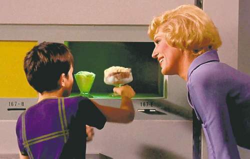 Star Trek food replicator.