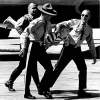 Dave Bonner photo
Bruce Decker making a run for the plane carrying the Beatles when they arrived in Winnipeg en route to Los Angeles.