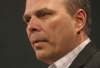 JOE BRYKSA / WINNIPEG FREE PRESS
Winnipeg Jets General manager Kevin Cheveldayoff speaks to media at MTS Centre Monday.