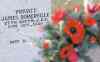 Trevor Hagan / Winnipeg Free Press
About 100 people — far more than usual — attended an annual ceremony Saturday at Brookside Cemetery to honour veterans and war casualties.