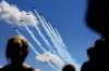 RUTH BONNEVILLE / WINNIPEG FREE PRESS
The Snowbirds pass over crowds of spectators in Southport near Portage Saturday for Manitoba Air show.