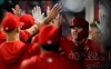 Los Angeles Angels' Mike Trout, right, is high-fived in the dugout after his solo home run against the Chicago White Sox during the third inning of a baseball game Thursday, Aug. 15, 2019, in Anaheim, Calif. (AP Photo/Marcio Jose Sanchez)