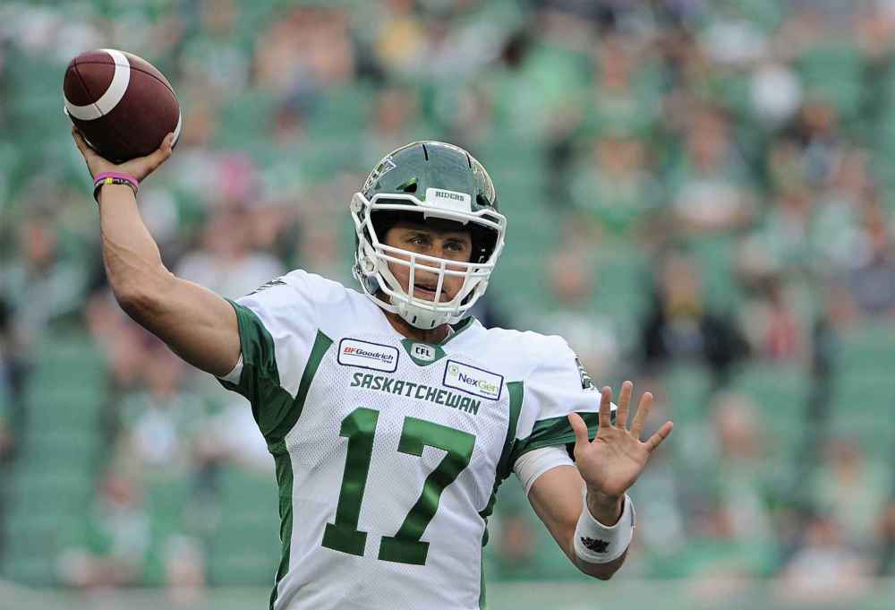 THE CANADIAN PRESS/Mark Taylor
Quarterback Zach Collaros was picked up by the Bombers at the CFL trade deadline on Wednesday.