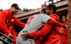 Washington Nationals' Trea Turner (7) is congratulated after hitting a home run against the San Francisco Giants during the fifth inning of a baseball game Tuesday, Aug. 6, 2019, in San Francisco. (AP Photo/Ben Margot)