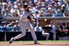 Colorado Rockies' German Marquez hits a RBI single during the sixth inning of the baseball game against the San Diego Padres Sunday, Aug. 11, 2019, in San Diego. (AP Photo/Orlando Ramirez)