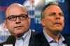 Canadian Press Files
Former Edmonton Oilers general manager Peter Chiarelli, left and Winnipeg Jets GM Kevin Cheveldayoff.