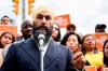 NDP Leader Jagmeet Singh makes an announcement in Toronto on Monday, September 2, 2019. The federal NDP says it's not true that 14 former provincial NDP candidates in New Brunswick switched their political allegiances to the Green party. THE CANADIAN PRESS/Christopher Katsarov