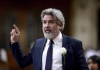 Minister of Canadian Heritage and Multiculturalism Pablo Rodriguez rises during Question Period in the House of Commons on Parliament Hill in Ottawa on Thursday, Dec. 6, 2018. The Liberal government is inviting eight news associations to nominate candidates to a panel that will help figure out which media outlets will be eligible to benefit from a controversial, $595-million package to support the struggling industry. THE CANADIAN PRESS/Justin Tang