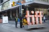 A sign bearing the Toronto International Film Festival logo sits on a fork lift as preparations are made for the festival's opening night on Thursday September 7, 2017. Netflix is putting its support behind the next generation of filmmakers under a partnership with the Toronto International Film Festival. THE CANADIAN PRESS/Chris Young