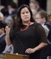 Justice Minister Jody Wilson-Raybould speaks during question period in the House of Commons on Parliament Hill in Ottawa on Thursday, Oct. 18, 2018. A group of Indigenous senators says Wilson-Raybould's quitting cabinet doesn't mean the end of reconciliation efforts between the Canadian government and Indigenous Peoples.THE CANADIAN PRESS/Adrian Wyld