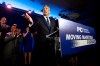 Manitoba PC leader and premier Brian Pallister celebrates winning the Manitoba election in Winnipeg, Tuesday, September 10, 2019. After four weeks of pounding the pavement politicians and supporters in Manitoba had less than 24 hours to take in the results of a provincial election before diving into a federal one. THE CANADIAN PRESS/John Woods