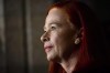 President and CEO of CBC/Radio-Canada Catherine Tait looks on during a press conference in the foyer of the House of Commons on Parliament Hill in Ottawa on April 3, 2018. THE CANADIAN PRESS/Sean Kilpatrick