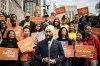 NDP Leader Jagmeet Singh makes an announcement in Toronto on Monday, September 2, 2019. On Monday, the NDP became the fifth and final major party to unveil its campaign catch phrase, hoping maybe 
