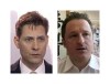 Michael Kovrig (left) and Michael Spavor, the two Canadians detained in China, are shown in these 2018 images taken from video. U.S. lawmakers in the House of Representatives are being asked to condemn the 