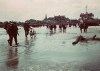 Some of the most vivid film footage of the D-Day landings 75-years ago was shot by a Canadian military film unit using technology obtained from U.S. allies. Canadian soldiers land on a Normandy, France beach during the D-Day invasion June 6, 1944. THE CANADIAN PRESS/Department of National Defence, *MANDATORY CREDIT*