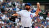 Chicago Cubs starting pitcher Cole Hamels (35) delivers during the first inning of a baseball game against the New York Mets Sunday, June 23, 2019, in Chicago. (AP Photo/Matt Marton)