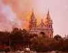 St. Boniface Cathedral fire (Photo by Henry Kalen)