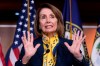 Speaker of the House Nancy Pelosi, D-Calif., talks to reporters a day after officially postponing President Donald Trump's State of the Union address until the government is fully reopened, at the Capitol in Washington, Thursday, Jan. 24, 2019. (AP Photo/J. Scott Applewhite)