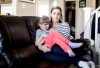 Hailey Hague and her daughter Lily Hague pictured in Edmonton Alta, on Wednesday April 3, 2019. Hailey donated part of her liver to her daughter Lily who was eight-months-old at the time. THE CANADIAN PRESS/Jason Franson