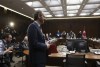 Gerald Butts, former principal secretary to Prime Minister Justin Trudeau, prepares to appear before the Standing Committee on Justice and Human Rights regarding the SNC Lavalin Affair, on Parliament Hill in Ottawa on Wednesday, March 6, 2019. THE CANADIAN PRESS/Fred Chartrand