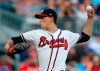 Atlanta Braves starting pitcher Max Fried (54) works in the first inning of a baseball game against the Washington Nationals, Tuesday, May 28, 2019, in Atlanta. (AP Photo/John Bazemore)