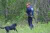 RYAN THORPE / WINNIPEG FREE PRESS
An Office of the Fire Commissioner K-9 unit searches for Eduardo Balaquit southeast of the rural town of Arborg on Thursday. Balaquit, 59, has been missing since June 4. June 14, 2018.