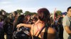 Oliver Sachgau / Winnipeg Free Press 
Family members of Tina Fontaine console each other at a vigil at the Alexander Docks Tuesday evening.