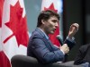 Prime Minister Justin Trudeau participates in an armchair discussion at the Ontario English Catholic Teachers Association Annual General Meeting in Ottawa on Saturday, March 9, 2019. THE CANADIAN PRESS/Justin Tang