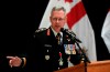 Chief of the Defence Staff Gen. Jonathan Vance speaks during a change of command ceremony in Ottawa on Thursday, Aug. 22, 2019. THE CANADIAN PRESS/Justin Tang