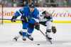 THE CANADIAN PRESS/John Woods
Minnesota Wild's Eric Staal defends against Winnipeg Jets' Jack Roslovic during their game in December. The Jets are anticipating more of the Wild's tight-checking style when the two clubs meet again Thursday in Minneapolis / St. Paul.