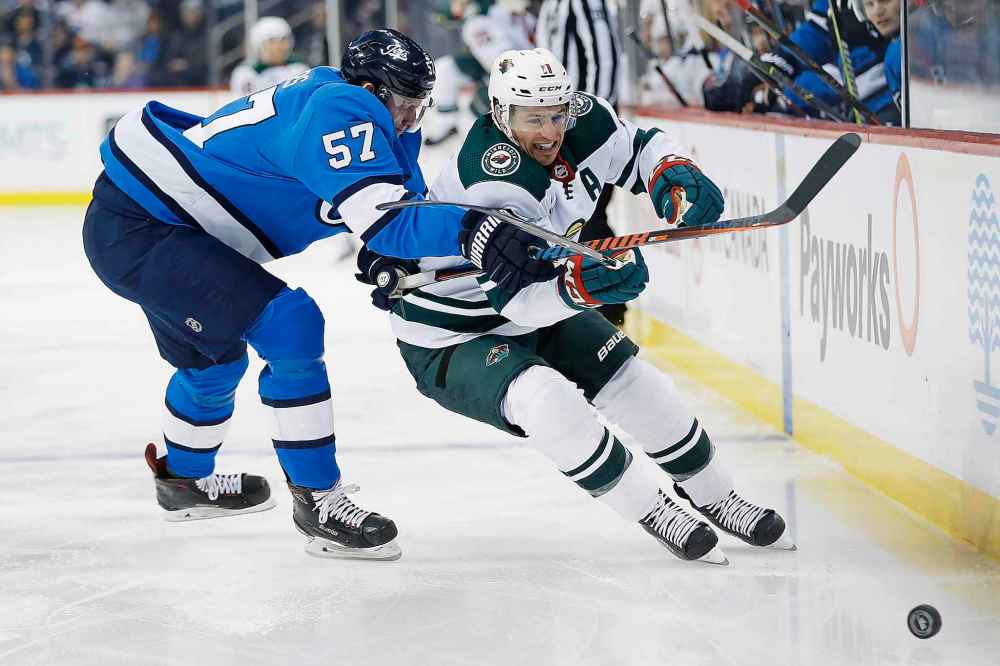 THE CANADIAN PRESS/John Woods
Minnesota Wild's Zach Parise, right, is part of the team's aging core of players.