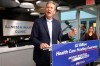 Manitoba Progressive Conservative Leader and Premier Brian Pallister speaks during a press conference at a medical clinic in Winnipeg, Monday, Aug. 26, 2016. THE CANADIAN PRESS/John Woods